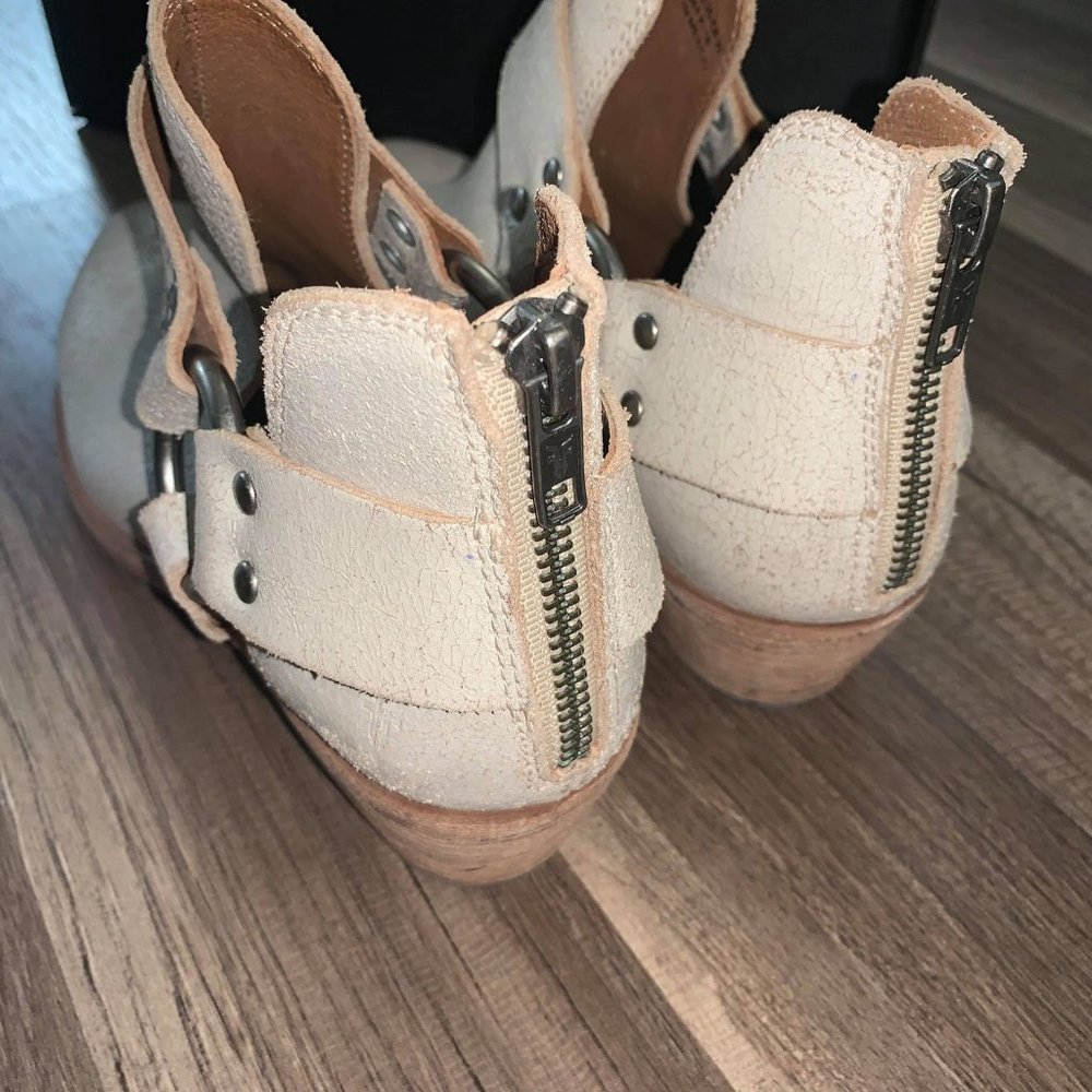 Frye Ray Harness Back Zip Booties - Picture 4 of 7